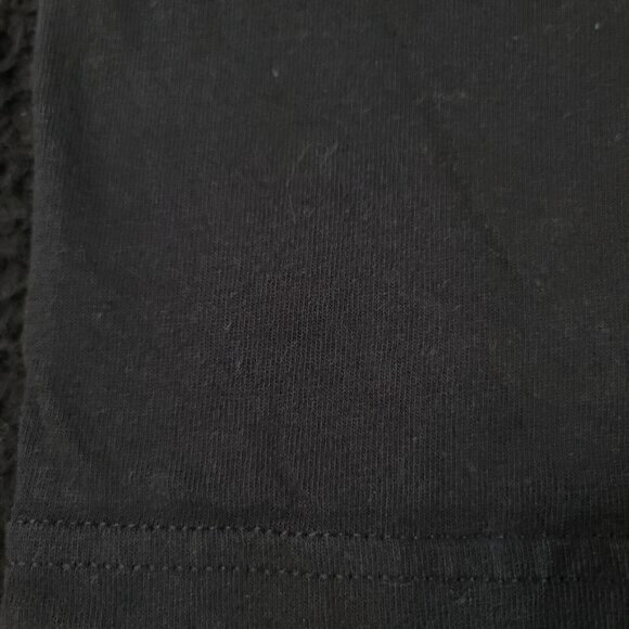 Delta Pro Weight Mens T-Shirt Black Size Medium Cotton Pullover Short Sleeve - Picture 12 of 12